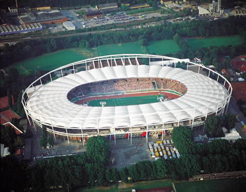 德国斯图加特体育场膜结构
